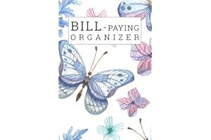 Bill Paying Organizer: Small Simple Monthly Bill Organizer and Planner Family Expense Tracker Bills Payments Checklist Log Book Money Debt Tracker Paycheck Budgeting Financial Planning Budget Notebook