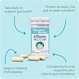 PrecisionBiotics Alflorex Original Daily Gut Health Probiotics 60 Capsules view 2