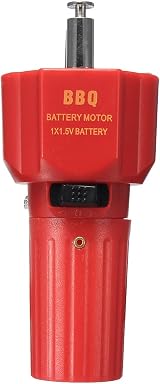 C-FUNN 5V DC BBQ Grill Rotisserie Motor USB Red Bracket Rotator Oven 135x70mm view 4