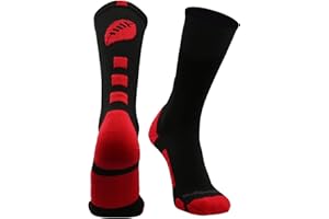MadSportsStuff Youth Football Socks Crew Length for Boys or Men, Football Gift