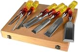 IRWIN XMS Irwin Marples Limited Edition Splitproof Chisel Set 8 Piece Wood view 6