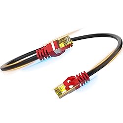 Boahcken Cat 8 ethernet Cable 10 ft,Heavy Duty High