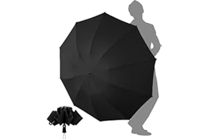Chakipee Travel Compact Umbrella Windproof - Portable Automatic Umbrellas for Rain, Inverted Folding Umbrella for Men and Wom