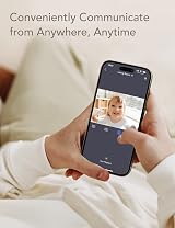 nooie 2K WiFi Baby Monitor Night Vision Motion Sound 2 Way Audio Alexa Google view 9