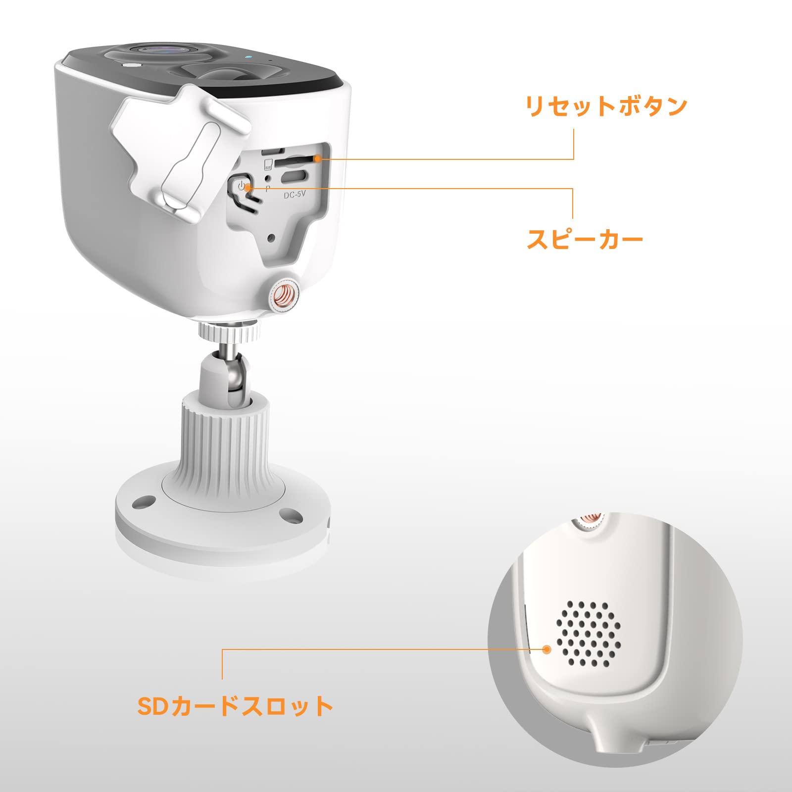 LongPlus Security Cameras Wireless Outdoor for Home , 1080P Battery , WiFi Camera with AI Detection, Color Night Vision,Spotlight,2-Way Talk,IP65 Waterproof,Only2.4Ghz
