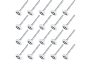 HAKZEON 20 Pack 2 Inch Garage Door Rollers, Nylon Garage Door Rollers, 6200ZZ High Performance Ball Bearing Quiet Garage Door