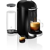 Nespresso Vertuo Plus Deluxe Coffee and Espresso Maker by Breville, Black