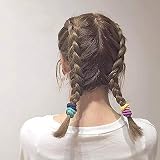 Lanjue 200 Pcs Small Candy Color Hair Bands Elastic Hair Ties view 7