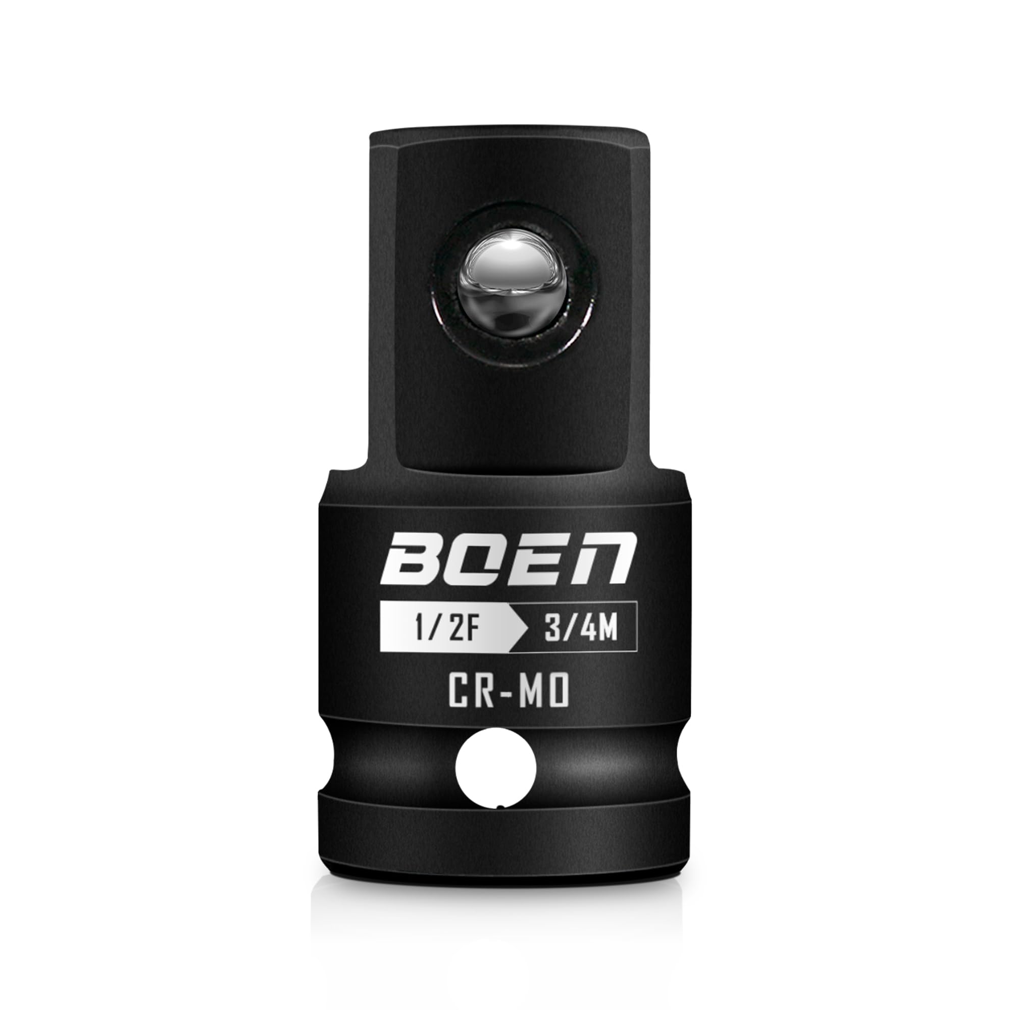 Photo 1 of Boen 1/2" F to 3/4" M Impact Socket Adapter, Cr-Mo Steel,Socket Adapter Set for Impact Driver Conversions