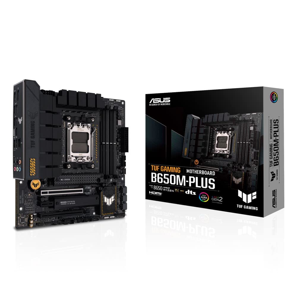 ASUS AMD Ryzen 7000 シリーズ AMD B650 搭載 AM5 対応 microATX マザーボード TUF GAMING B650M-PLUS/国内正規代理店品商品画像