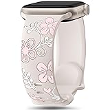 Witzon Cute Flower Band Compatible with Apple Watch