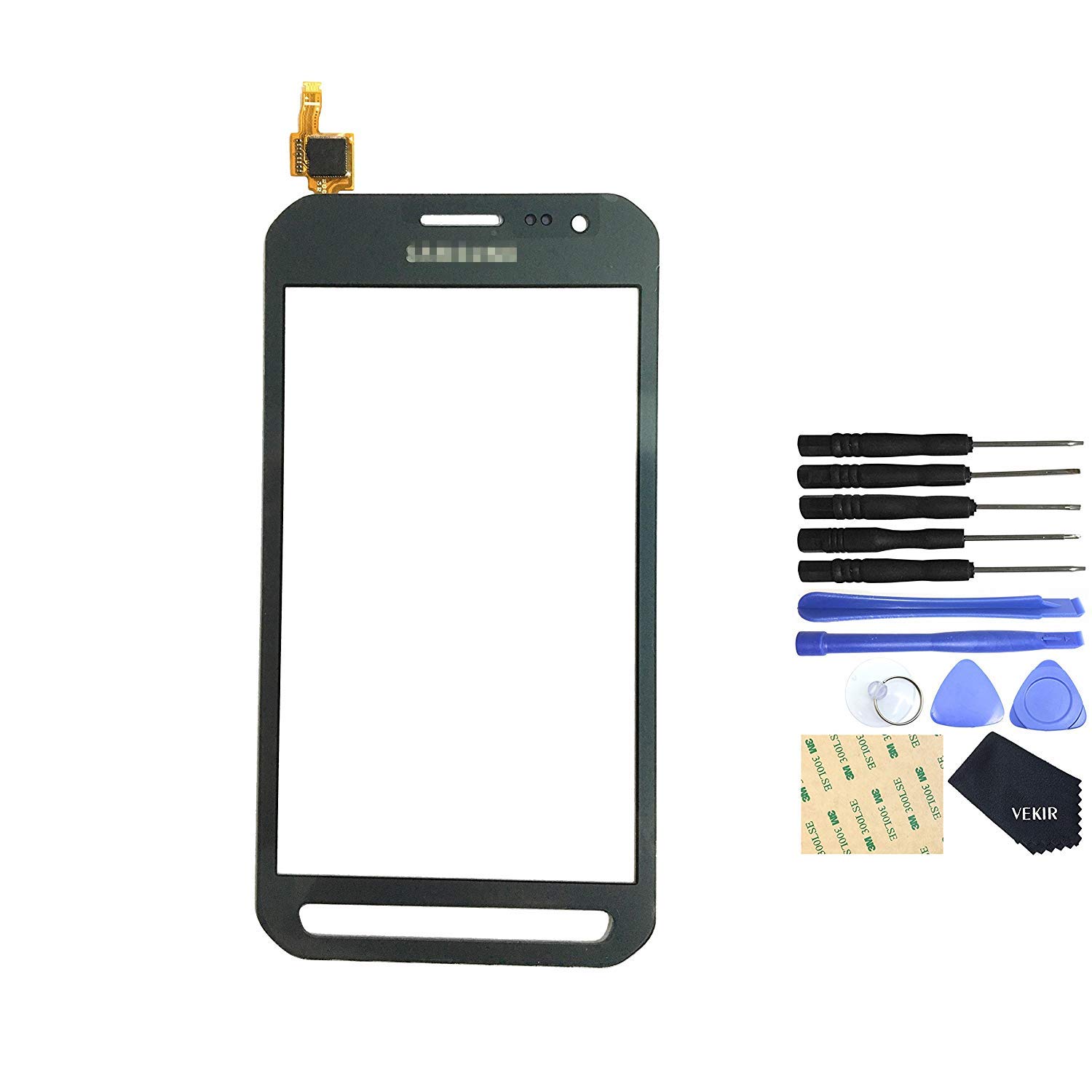 VEKIR Touch Screen for Samsung Galaxy Xcover 3(black)