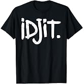 Idjit Supernatural Statement Vintage T-Shirt