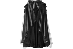 BLESSUME Victorian Ruffles Bustle Skirt/Cape