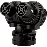 FREESEA Magnetic Wave Maker for Aquarium: 1s Mounts on 15mm Glass Secure | 8W 1600GPH 180&deg;Adjustable Dual Heads Eliminate Dead Spots Improve Water Quality for 55-125 Gallon Fish Tank