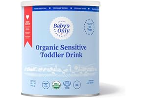 Baby's Only Organic Sensitive Toddler Drink for Lactose Sensitive Toddlers (LactoRelief), No Soy Dairy Milk Powder, Organic Toddler Drink with Iron, Vitamin D, DHA, ARA, 12 Months Old & Up, 12.7 oz, 1 Pack