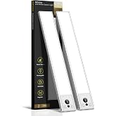 EZVALO 12inch Under Cabinet Lighting, 2 Pack 3100mAh Rechargeable Wireless Motion Sensor Lights Indoor, Dimmable Magnetic Clo
