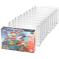 Mcbazel LOT 10 Clear Case Sleeve Protector for Super Nintendo SNES Games Cartridge (Set of 10)