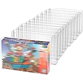 Mcbazel LOT 10 Clear Case Sleeve Protector for Super Nintendo SNES Games Cartridge (Set of 10)
