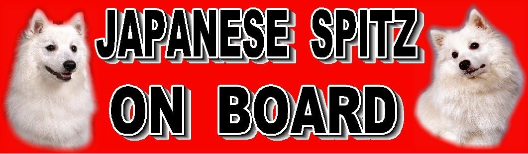 Car Sticker - JAPANESE SPITZ ON BOARD
