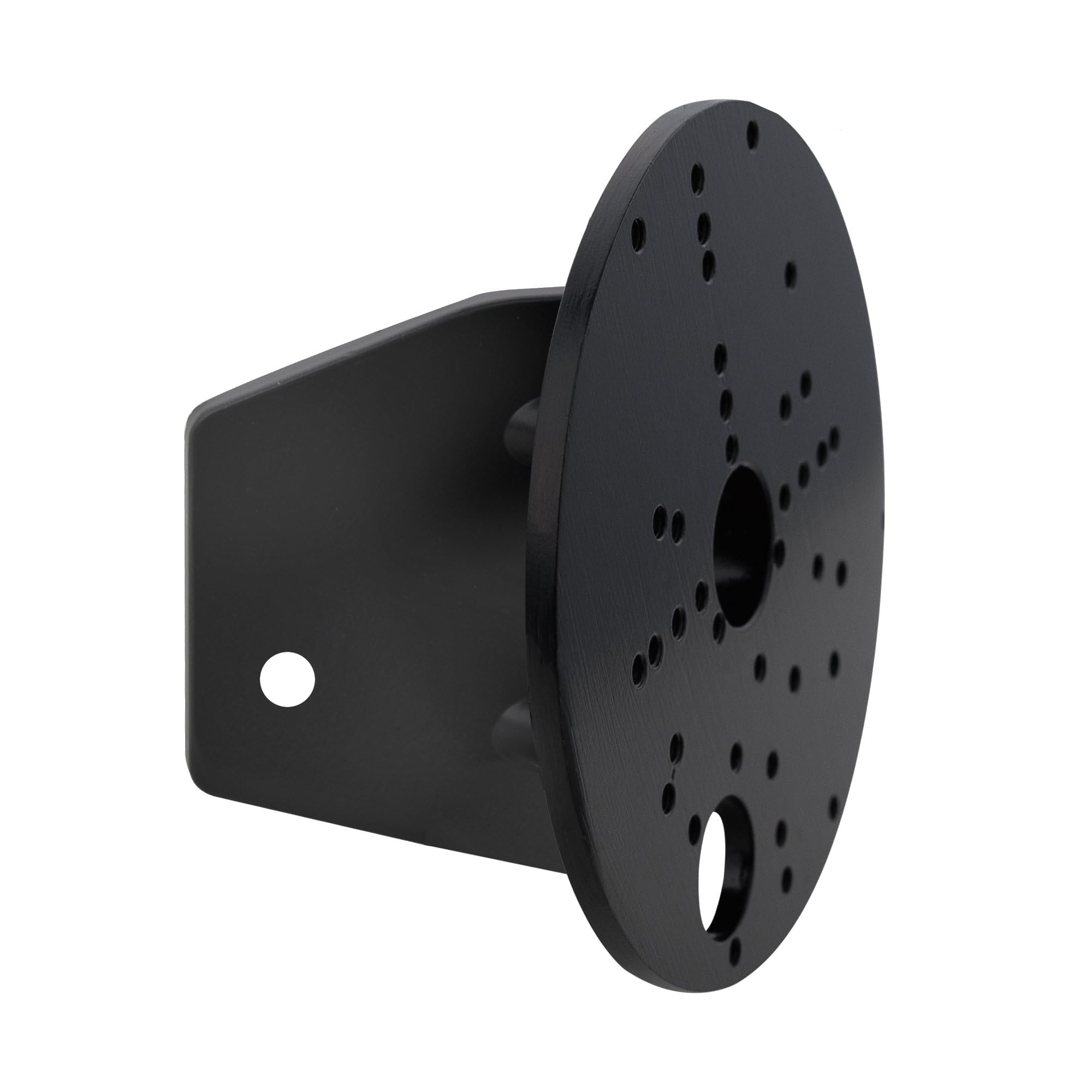 Eglo Outdoor Spotlight Corner Mount, Bracket for Outdoor wall Lamps, Black Steel, Ø 11.2 cm — image 1