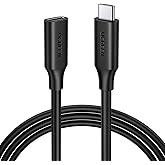 UGREEN USB Type C Extension Cable (10Gbps), USB 3.2 Type C Male to Female Fast Charging, Compatible with MacBook Pro iPad Pro Dell XPS Surface Switch DJI Mavic Dongle Hub,3FT