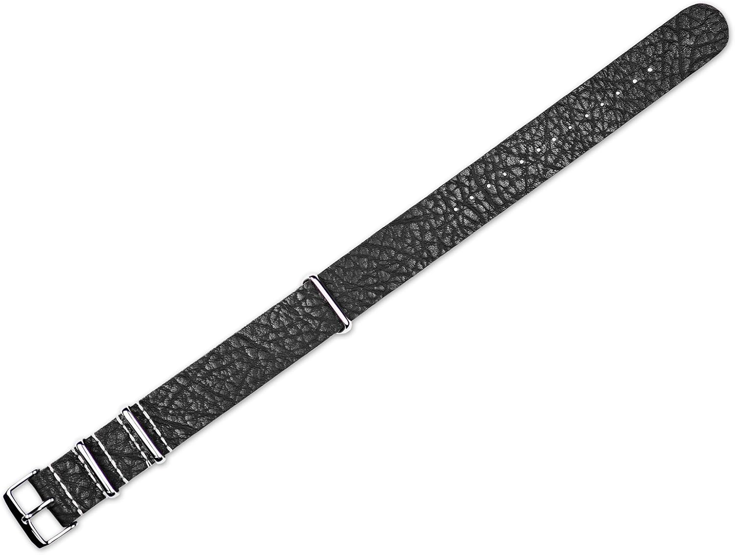military leather watch strap