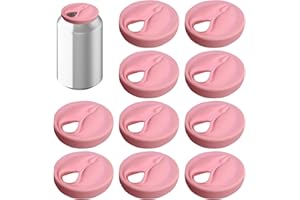 10PCS Soda Can Lids, Funny Vagina Shaped Soda Can Cover Fits Standard Canned Beverage, Novelty Bachelor Party Novelty
