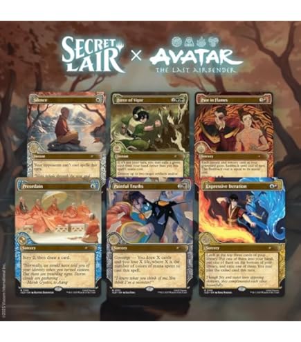 Magic the Gathering Secret Lair Everything is On Fire (Foil