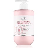 AILKE Daily Moisturizing Body Lotion, Visibly Enhances Skin Radiance, With Glutathione, Vitamin C, Moisturizing Cream from Normal to Dry Skin, Help Skin Soften and Smooth, 500 ml/ 16.9 fl oz