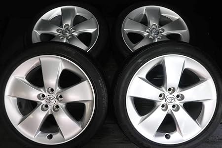 Amazon Co Jp 送料無料 中古タイヤ 4本セット ブリヂストン プレイズ Pz X 215 45r17 トヨタ純正 プリウス 17x7 0 50 100 5穴 プリウスに サマータイヤ S Car Bike Products