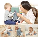 Vicloon Baby Comforters Rabbit Blanket Grey 31x31 cm Safety Crib Stroller view 7
