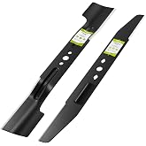 Fismiuta AB2102D High-Lift Bagging Blade Set, Lawn Mower Blade Replace for EGO 21" Lawn Mowers LM2130/LM2133/LM2130SP/LM2135SP/LM2150SP/LM2156SP
