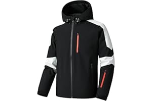 Boys Girls Softshell Jackets Waterproof Lightweight Warm Coats for Hiking Travel Skiing Windbreaker