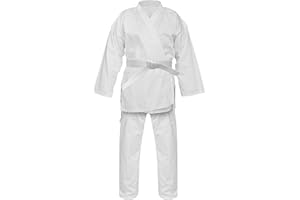 GENERIC Karate Uniform for Kids & Adults Lightweight Student Karate Gi Martial Arts Uniform Set with Free Karate Belt