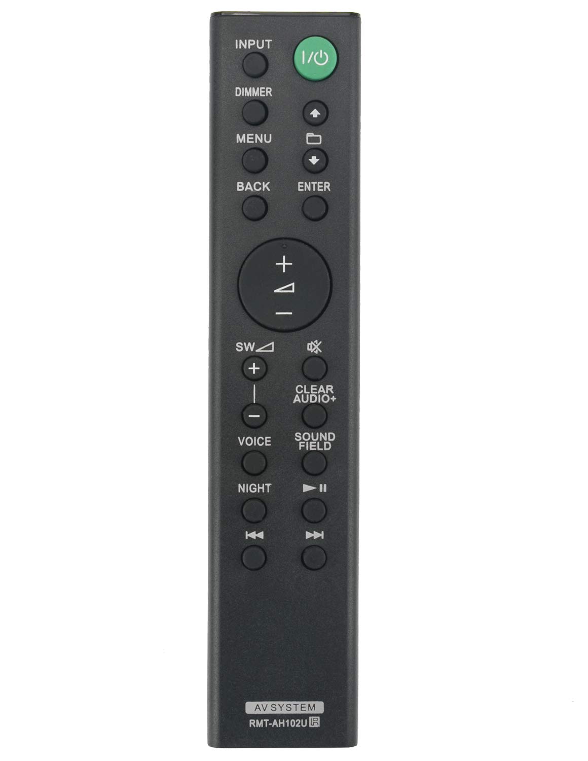 RMT-AH102U Replace Remote Control -VINABTY RMTAH102U Remote Control Replacement For SONY AV System HT-XT100 HTXT100 HT-RT4 HT-RT40 SACT390 SA-WRT3 SS-RT3 HT-RT3 RMT AH102U Remote Controller
