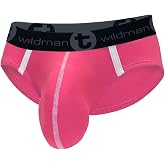 Wildmant Modal Big Boy Pouch Brief Pink