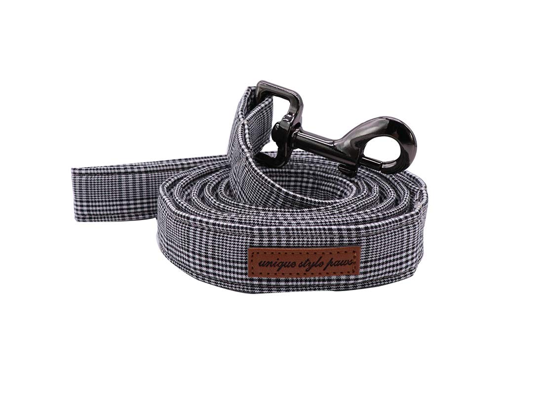 Unique Style Paws Dog Collar Bow Tie Adjustable Collars or Dog Leashes for Dogs and Cats Small Medium Large