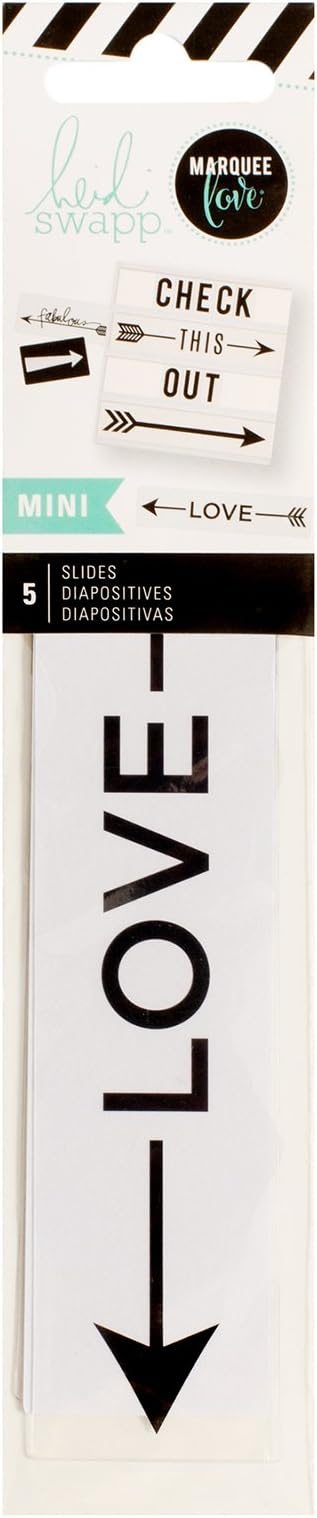 Amazon Heidi Swapp ハイディスワップ Word Strip ライトボックス ミニ Arrows 5 ピース ギフトシール 文房具 オフィス用品