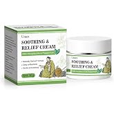 Umex Face &amp; Body Moisturizer, Hydrating Moisturizing Cream for Dry, Sensitive &amp; Rough Skin, with Honeysuckle &amp; Mint, Softens &amp; Nourishes Skin, Non-Greasy Formula