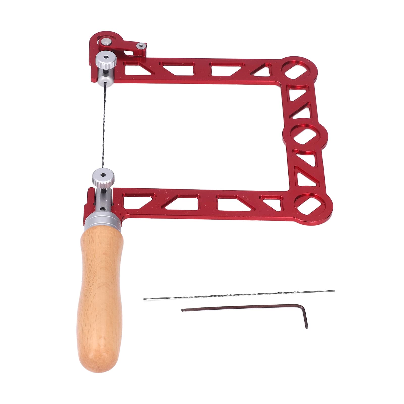 Coping Saw and Blade Set, U Shape Hand Saw with Blades for Fine Cuts, Woodworking Fret Saw, Jewelry Making Tool