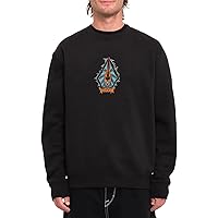 Volcom Men's Let It Storm Crew Riding Snowboard Fleece