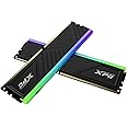 XPG SPECTRIX D35G RGB DDR4 3200MHz CL16 16GB (2x8GB) PC4-25600 RAM 288-Pins UDIMM Desktop Memory Kit Black Heatsink(AX4U32008G16A-DTBKD35G)