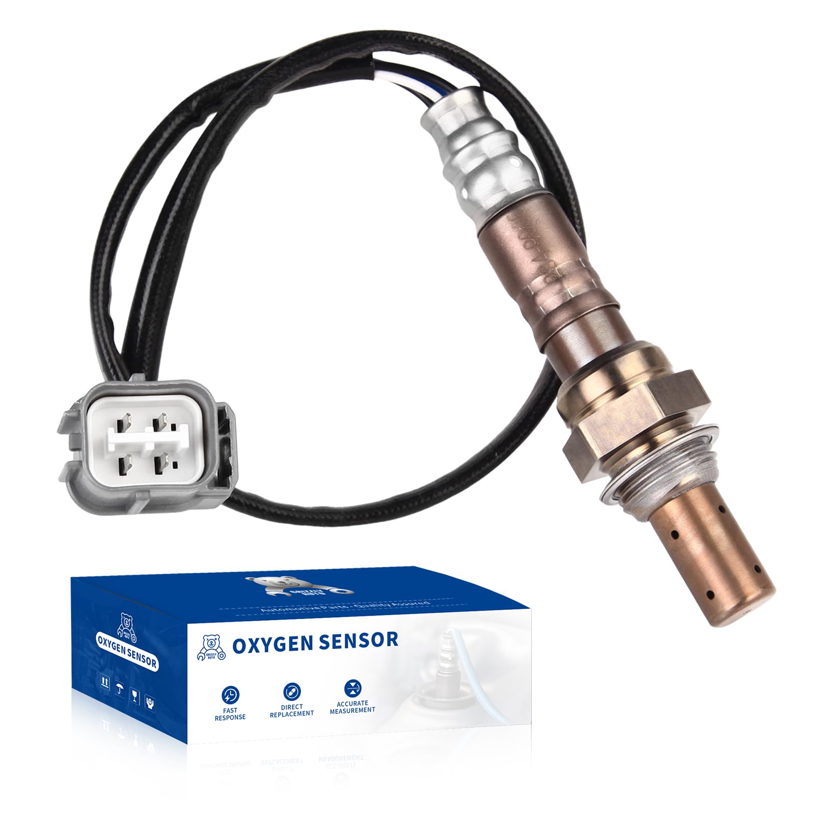 Photo 1 of O2 Oxygen Sensor Upstream for Honda Civic 1.3L 1.7L 2001-2005, for Honda CR-V 2.4L 2002-2004, for Acura RSX 2.0L 2002-2004, O2 Sensor Replace 234-9005 36531-PLE-003 1Pc