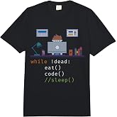 Computer Science Python Programmer Gift Eat Code Sleep Comfort Colors Adult Heavyweight T-Shirt