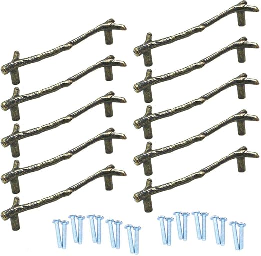 Cengood 10x Cabinet Handle Pulls Wardrobe Drawer Door Cupboard