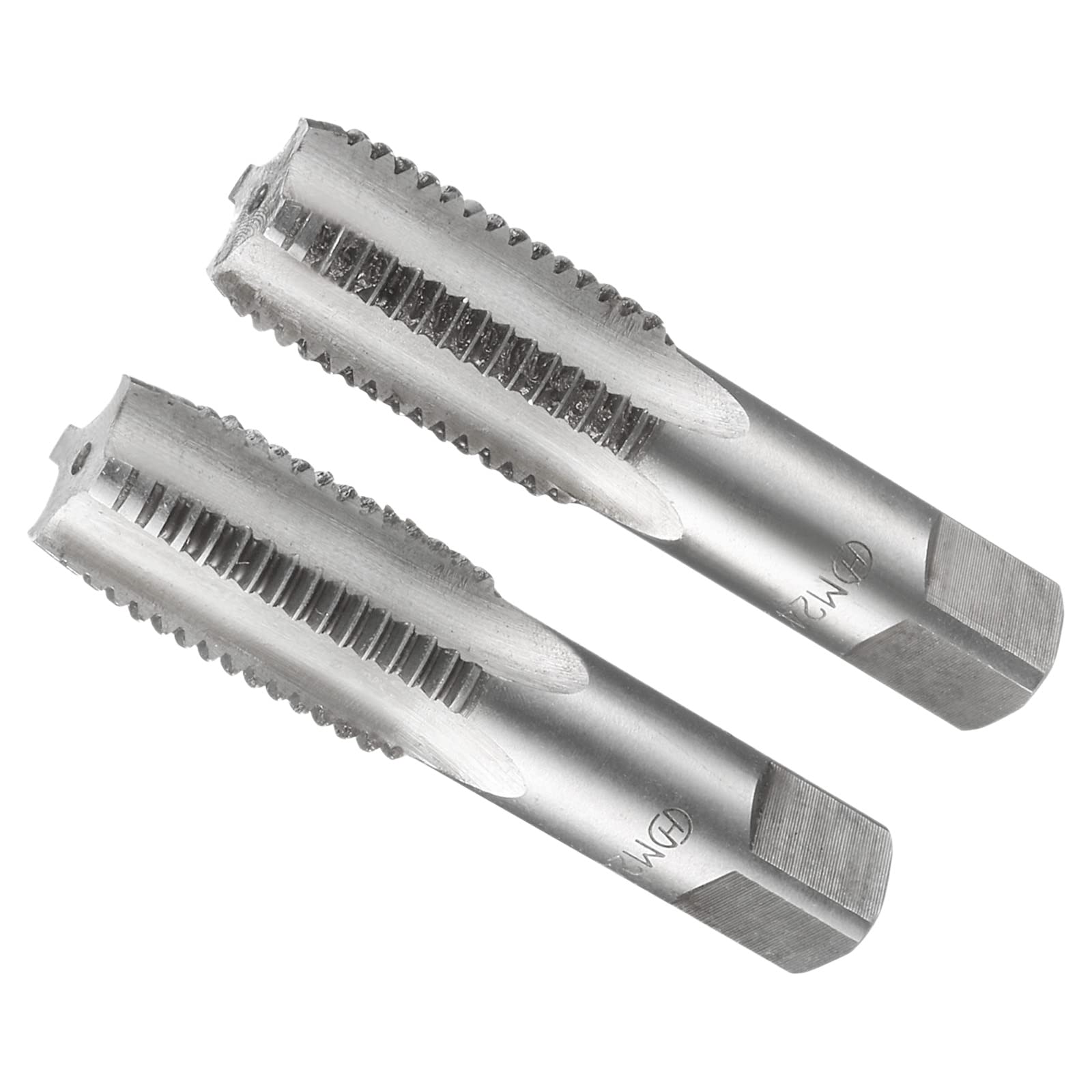 CoCud Hand Threading Taps, M24 x 3 Thread, Metric Alloy Tool Steel Screw Tapping Taper Bottom Tap - (Applications: for Machine Thread Repair), 1-Pair — image 1