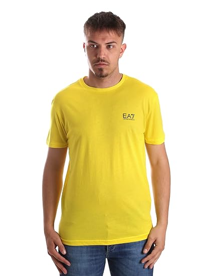 t shirt uomo gialla