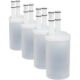 EcoPure EPWHEF Whole Home Replacement Filter, White (Pack of 4)