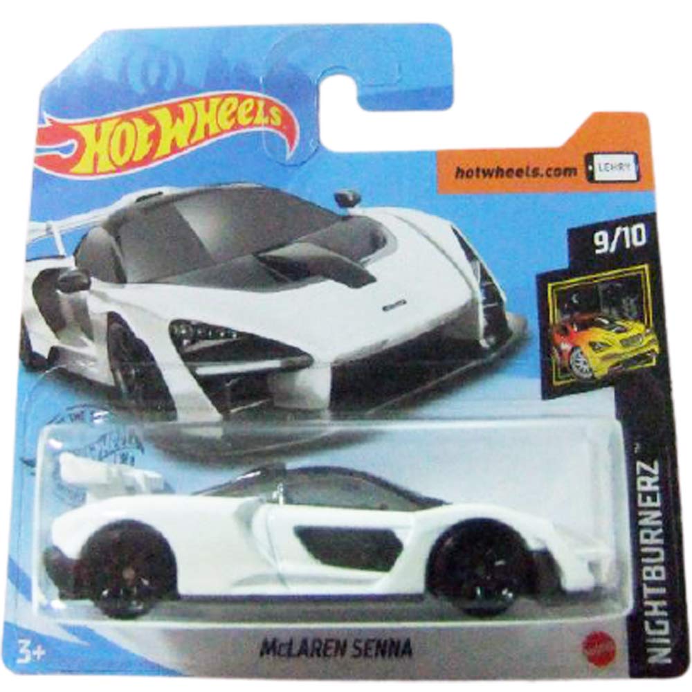 Hot Wheels Mclaren Senna Nightburnerz 9/10 2020 Short card